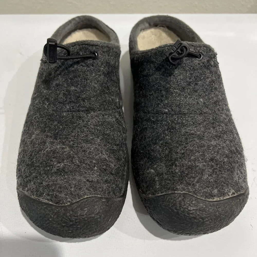 KEEN Howser III Slides Clogs Men's Size 7.5 Shoes Charcoal Gray